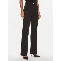 Guess Szövet nadrág W4RB30 WFWX2 Fekete Slim Fit