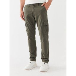 Guess Szövet nadrág M2GB27 WCNZ0 Zöld Slim Fit