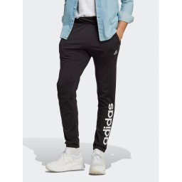 adidas Melegítő alsó Essentials Single Jersey Tapered Elasticized Cuff Logo Joggers IC0055 Fekete Regular Fit