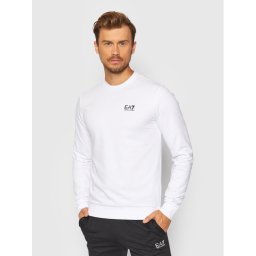 EA7 Emporio Armani Pulóver 8NPM52 PJ05Z 1100 Fehér Regular Fit