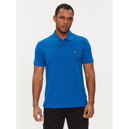 Napapijri Pólóing Elbas NP0A4GDL Kék Regular Fit