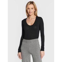 American Vintage Blúz Jacksonville JAC49H22 Fekete Regular Fit