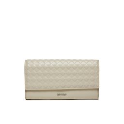 Calvin Klein Nagy női pénztárca Calvin Mini Quilt Large Trifold K60K611895 Szürke