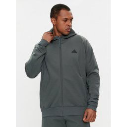 adidas Pulóver Z.N.E. Winterized IR5240 Zöld Relaxed Fit
