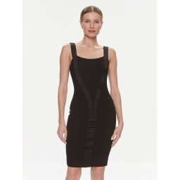 Marciano Guess Koktélruha Karen 4RGK13 6869Z Fekete Bodycon Fit