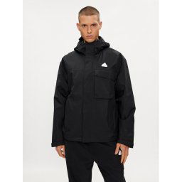 adidas Esőkabát City Escape IN7192 Fekete Regular Fit