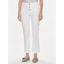Liu Jo Farmer UA4072 TS047 Fehér Bootcut Fit