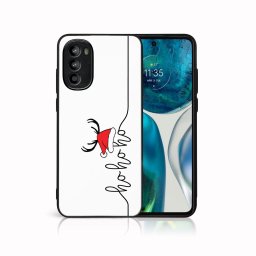 PROTEMIO MY ART borító karácsonyi dizájnnal Motorola Moto G52 HOHOHO (073)