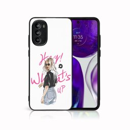 PROTEMIO MY ART Védőtok Motorola Moto G62 5G WHATSUP (132) telefonhoz