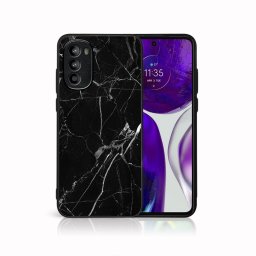 PROTEMIO MY ART Védőtok Motorola Moto G62 5G BLACK MARBLE (142) készülékhez