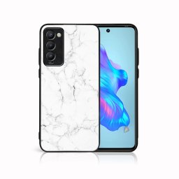 PROTEMIO MY ART Védőhuzat Tecno Camon 18 WHITE MARBLE (144) telefonhoz
