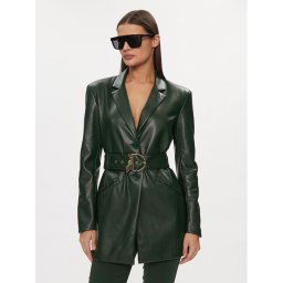 Patrizia Pepe Műbőr dzseki 8S0480/E005-G570 Zöld Regular Fit