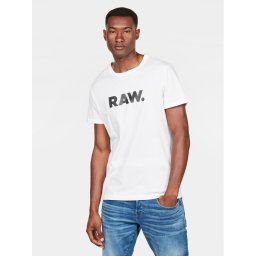 G-Star Raw Póló Holorn D08512-8415 Fehér Regular Fit