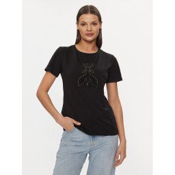 Patrizia Pepe Póló 8M1599/J043-K103 Fekete Regular Fit