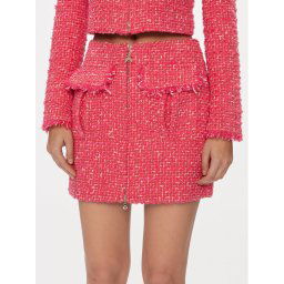 Patrizia Pepe Miniszoknya 8G0402/A376-F592 Rózsaszín Regular Fit