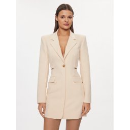 Patrizia Pepe Koktélruha 8A1262/A375-B788 Bézs Slim Fit