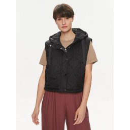 ONLY Mellény Valentina 15315383 Fekete Regular Fit