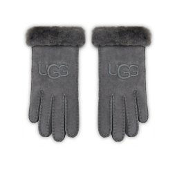 Ugg Női kesztyű W Sheepskin Embroider Glove 20931 Szürke