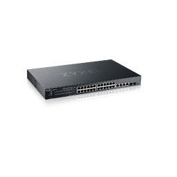 Zyxel XMG1915-18EP 16 portos 2.5GbE, 2 SFP , 8 x PoE 180W-os intelligens kapcsoló, hybird üzemmód, önállóan vagy NebulaFlex felhővel.