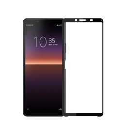3D Edzett üveg Sony Xperia 10 II fekete