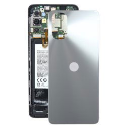 Eredeti Hátlap (akkumulátor fedél) Motorola Moto E32s ezüst
