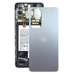 Eredeti Hátlap (akkumulátor fedél) Motorola Edge 30 ezüst