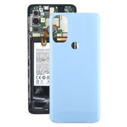 Eredeti Hátlap (akkumulátor fedél) Motorola Moto G71 5G kék
