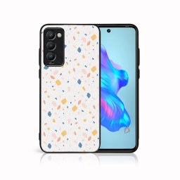 PROTEMIO MY ART Védőhuzat Tecno Camon 18 ORANGE TERRAZZO (165) készülékhez