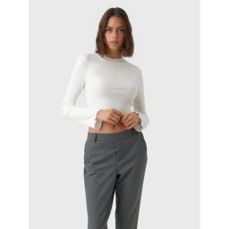 Vero Moda Blúz Hati 10275570 Fehér Slim Fit