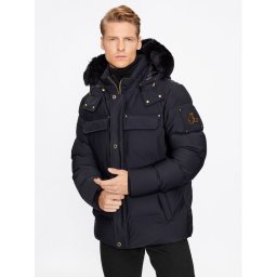 Moose Knuckles Télikabát Skillman Jacket Neoshear M33MJ204GS Fekete Regular Fit