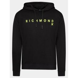 Richmond X Pulóver Rotimer UMP24006FE Fekete Regular Fit