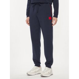 Hugo Melegítő alsó Patch 50510534 Sötétkék Relaxed Fit
