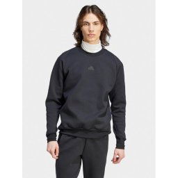 adidas Pulóver Z.N.E. Premium IN5109 Fekete Loose Fit