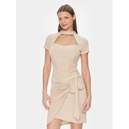 Guess Blúz Elisea W4GP13 KAQL2 Bézs Regular Fit