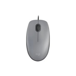 Logitech egér Corded M110 hangtalan, szürke, EMEA