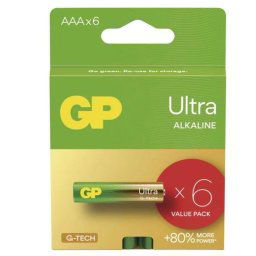 GP Ultra Alkáli elem AAA 6 db