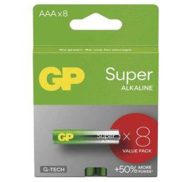 GP Super Alkáli elem AAA 8db