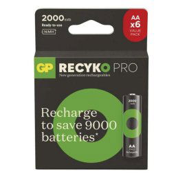 GP ReCyko Pro NiMH Akkumulátor HR6 (AA) 6db