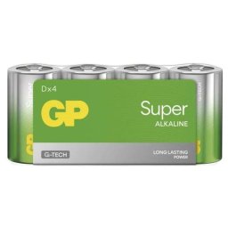 GP SUPER ALKÁLI ELEM D 4DB/FÓLIA