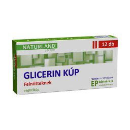 Naturland Glicerin kúp felnőtteknek 12x