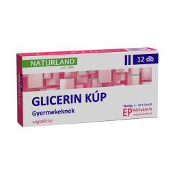 Naturland Glicerin kúp gyermekeknek 12x