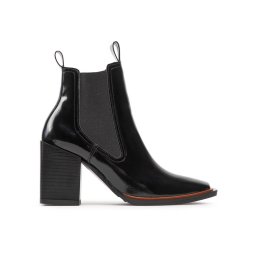 Simple Bokacsizma SL-34-02-000076 Fekete