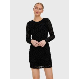 Vero Moda Hétköznapi ruha Koko 10278001 Fekete Regular Fit