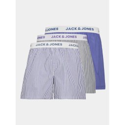 Jack&Jones 3 darab boxer Luke 12253692 Kék