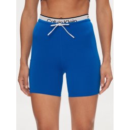 Calvin Klein Performance Kerékpáros nadrág 00GWS4L722 Kék Slim Fit