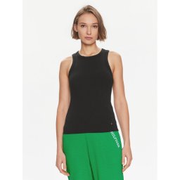 Tommy Hilfiger Felső WW0WW38635 Fekete Slim Fit
