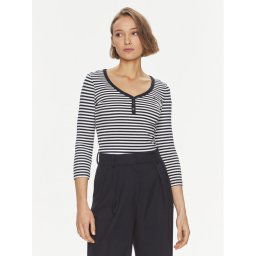 Tommy Hilfiger Blúz WW0WW41995 Sötétkék Slim Fit