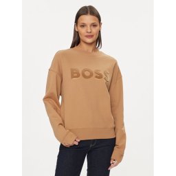 Boss Pulóver Econa 50508499 Bézs Relaxed Fit