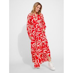 ONLY Ing ruha Helena 15315463 Piros Loose Fit