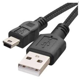 Töltő- és adatkábel USB-A 2.0 / micro USB-B 2.0, 2 m, fekete SM7009BL